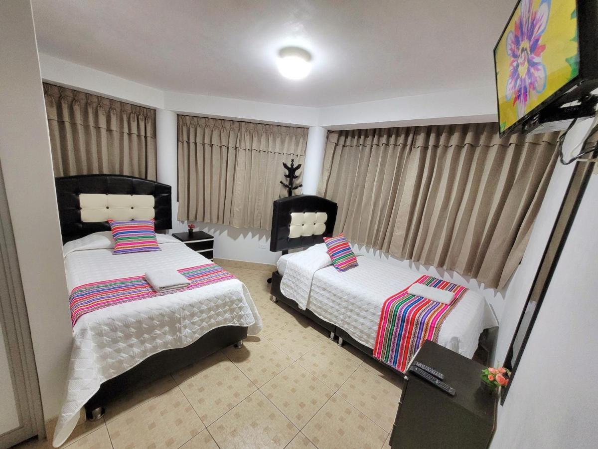 Hostal El Viajero En Ollantaytambo Bagian luar foto